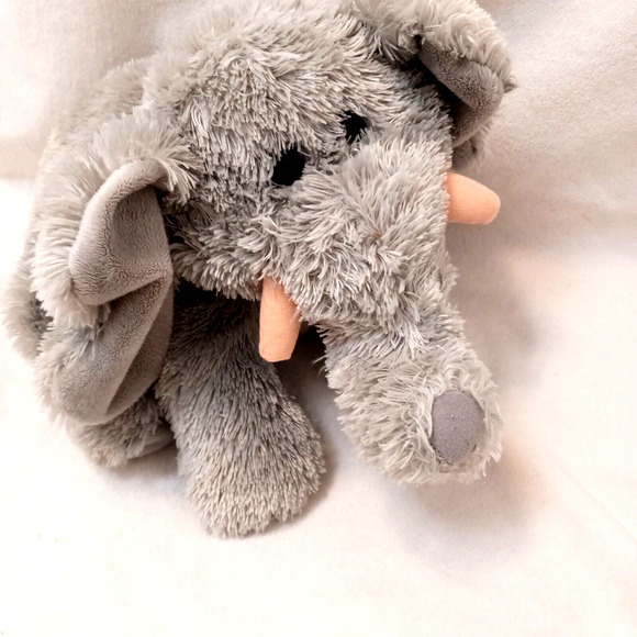 20" Baby Elephant w Tusks Teeth Plush Collect SOFT HUGGABLE Floppy Cuddly Vintag - Picture 1 of 16